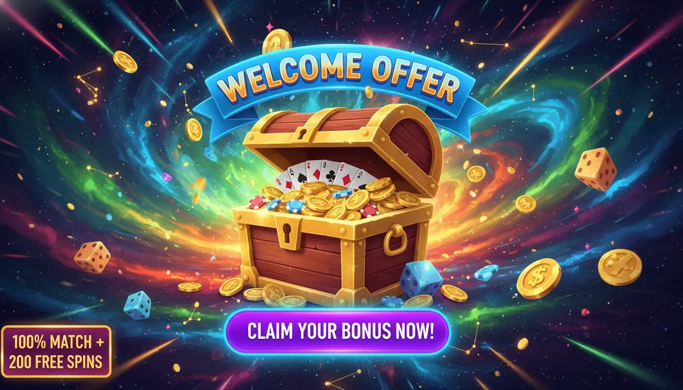 Welcome offer Limitless casino