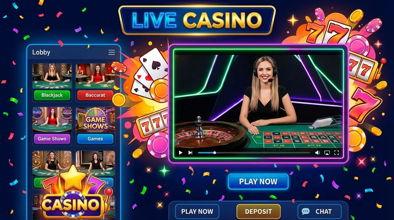 Live casino su Limitless casino